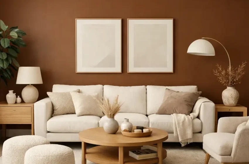  10 Cozy Warm Brown Living Room Ideas to Transform Your Space