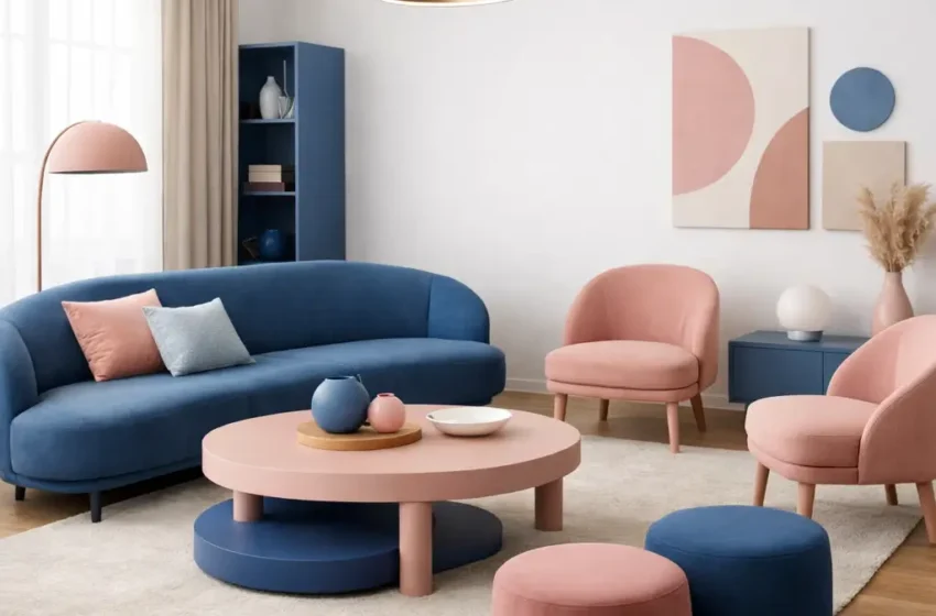  10 Stunning Blue and Pink Living Room Ideas to Transform Your Space